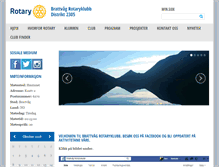 Tablet Screenshot of brattvag.rotary.no
