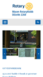 Mobile Screenshot of mysen.rotary.no