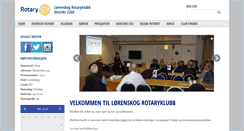 Desktop Screenshot of lorenskog.rotary.no