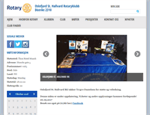 Tablet Screenshot of oslosthallvard.rotary.no