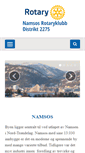 Mobile Screenshot of namsos.rotary.no