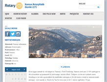 Tablet Screenshot of namsos.rotary.no