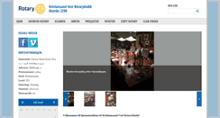 Desktop Screenshot of kristiansandvest.rotary.no