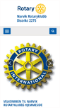 Mobile Screenshot of narvik.rotary.no