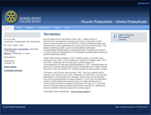 Tablet Screenshot of kluuvi.rotary.fi