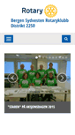 Mobile Screenshot of bergensydvesten.rotary.no