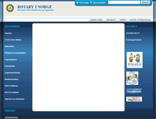 Tablet Screenshot of d2300.rotary.no
