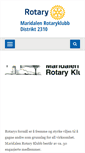 Mobile Screenshot of maridalen.rotary.no